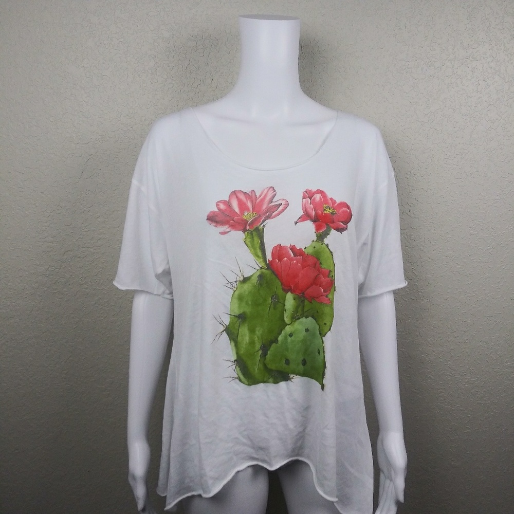 Wildfox Cactus Blooms Overland Tunic
